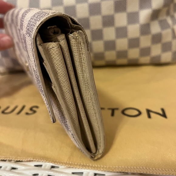 Louis Vuitton Damier Azur Speedy 30 with matching wallet - Picture 12 of 13